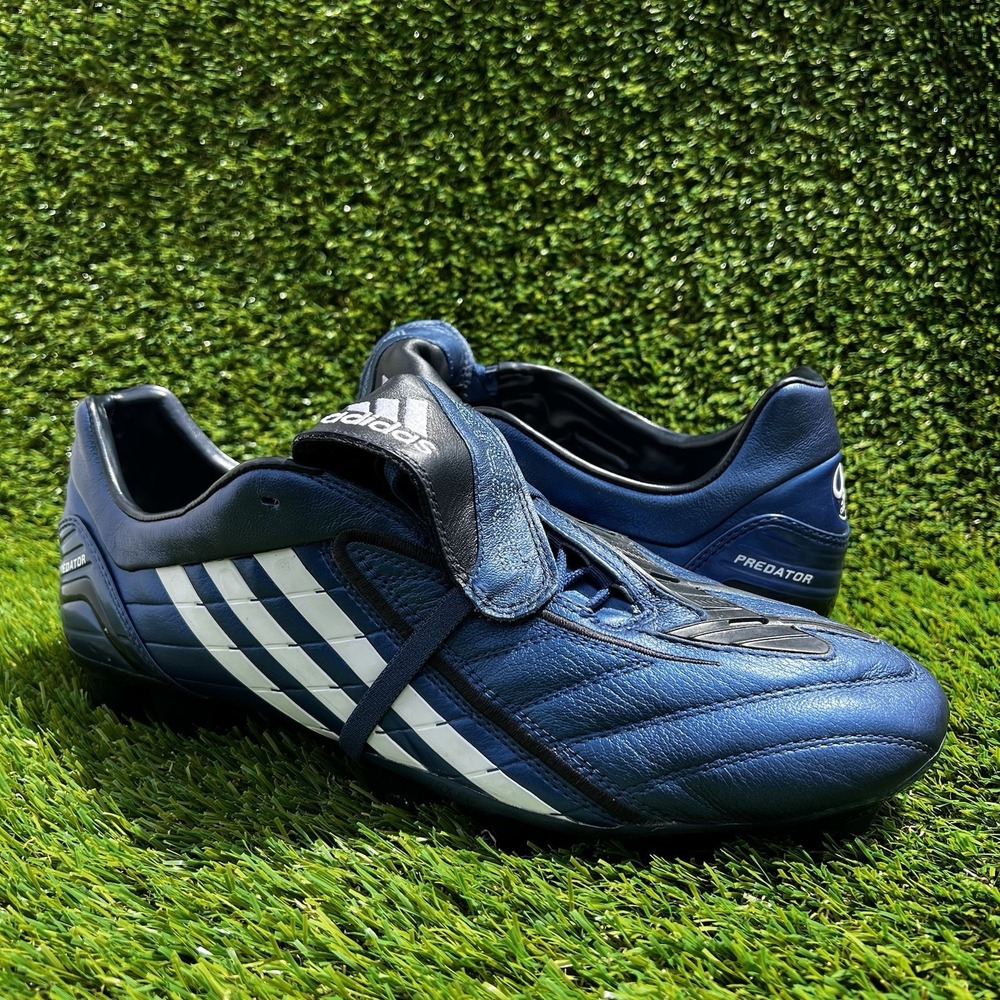 Adidas Cleats Men Size 12 Predator Absolado (Powerswerve) FG Blue boots Soccer